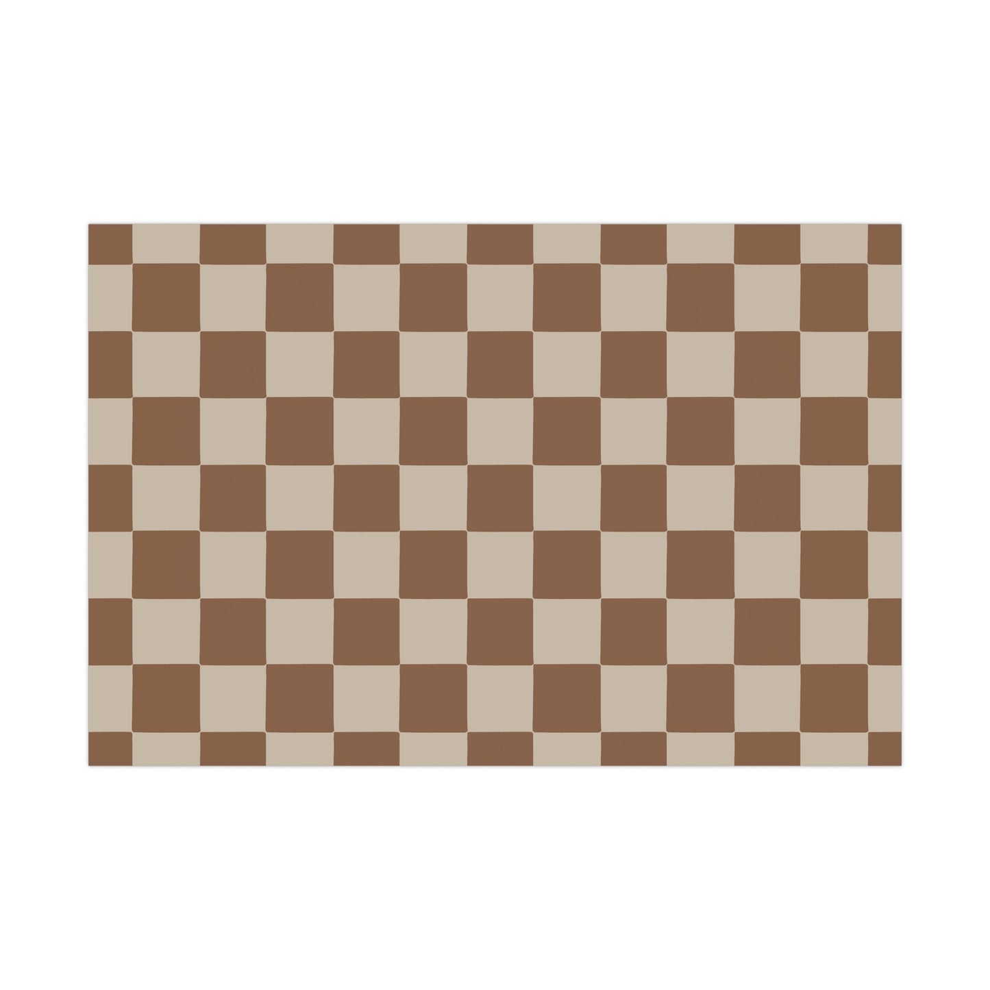 Boho Checkered Gift Wrap Sheets