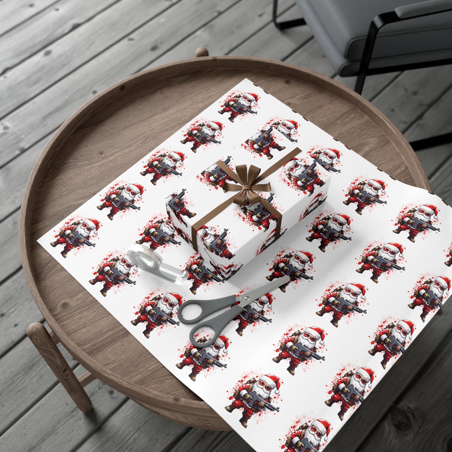 Tactical Santa Gift Wrap