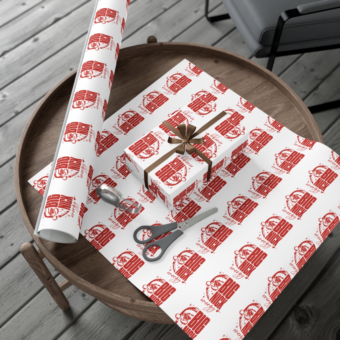 Big Nick Energy Holiday Gift Wrap