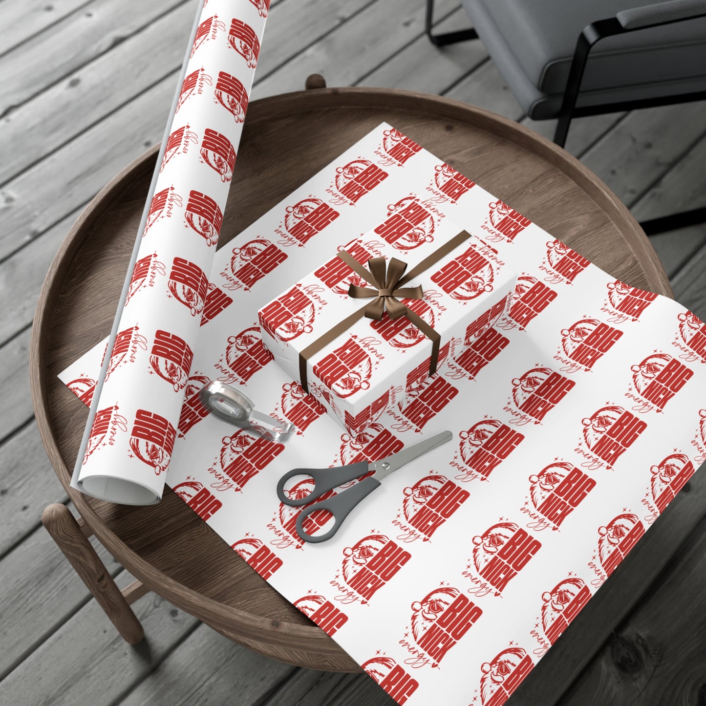 Big Nick Energy Holiday Gift Wrap