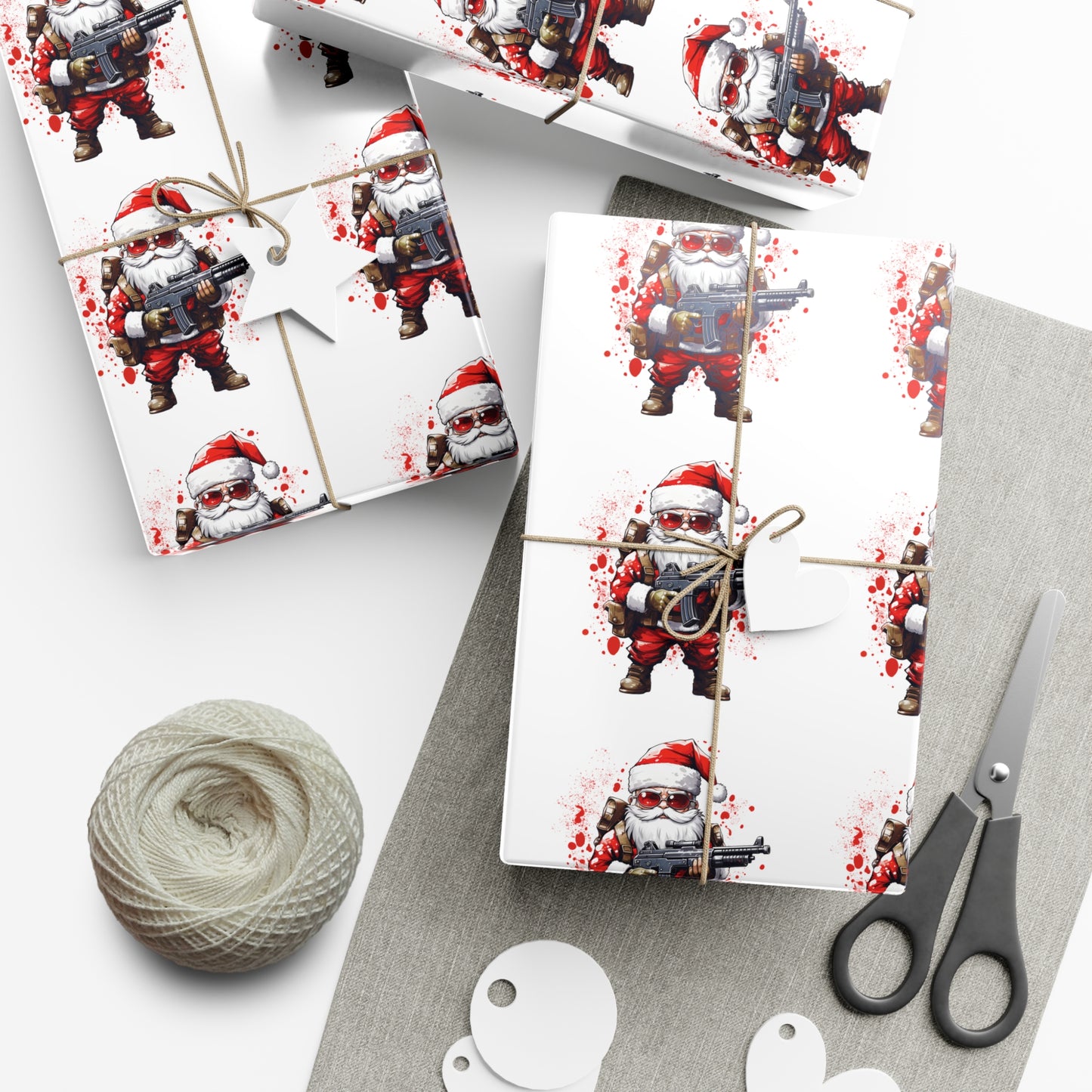 Tactical Santa Gift Wrap