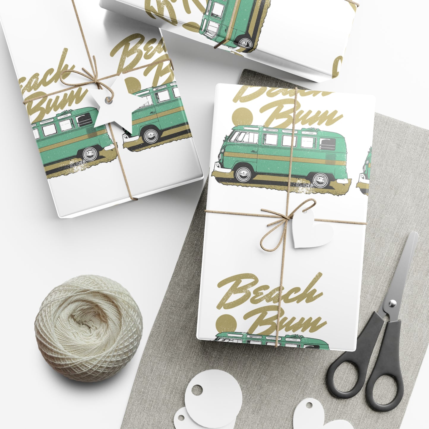 Beach Bum Gift Wrap