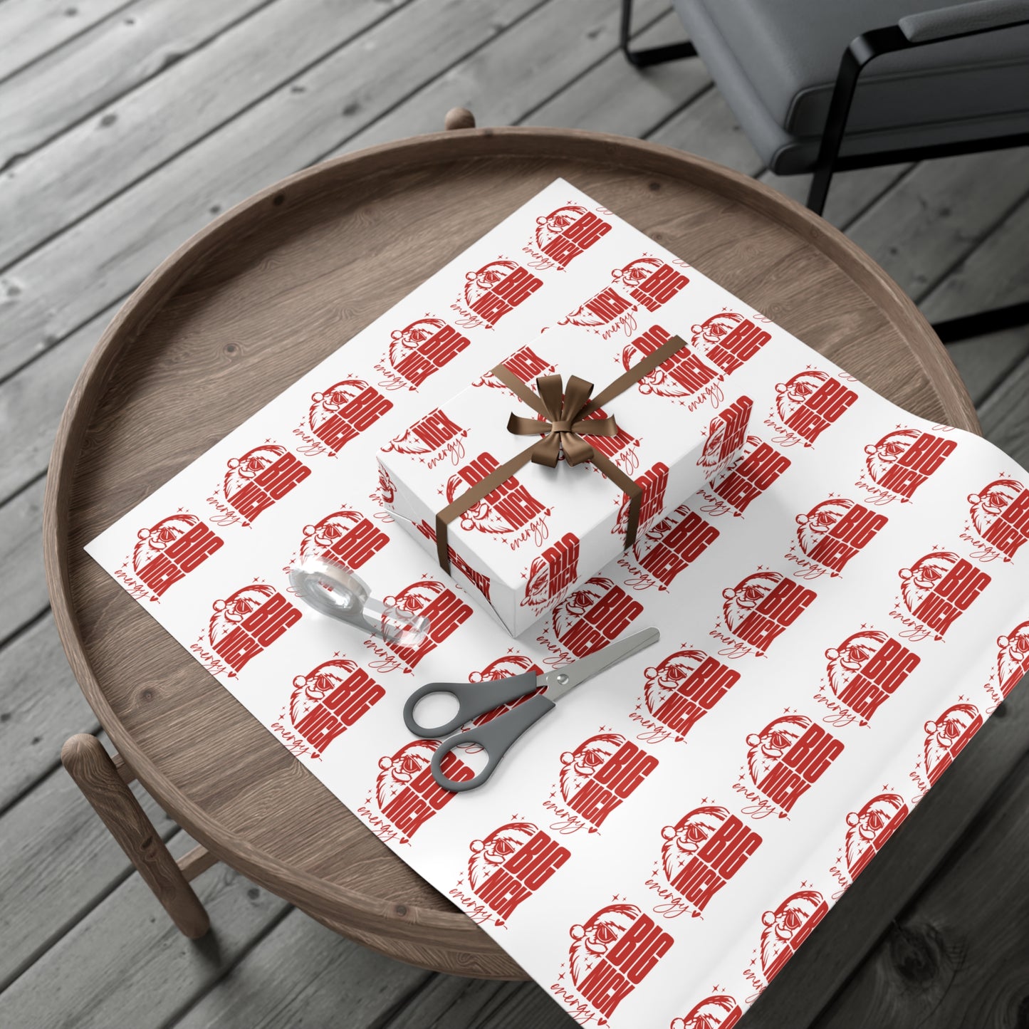 Big Nick Energy Holiday Gift Wrap