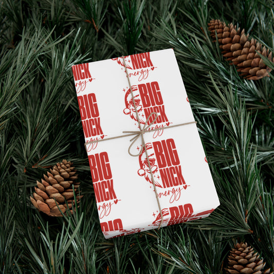 Big Nick Energy Holiday Gift Wrap