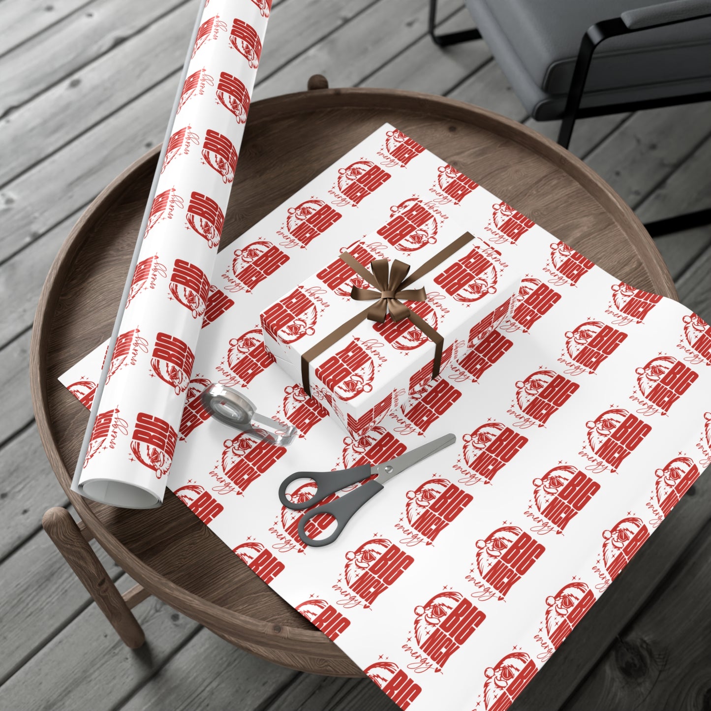 Big Nick Energy Holiday Gift Wrap