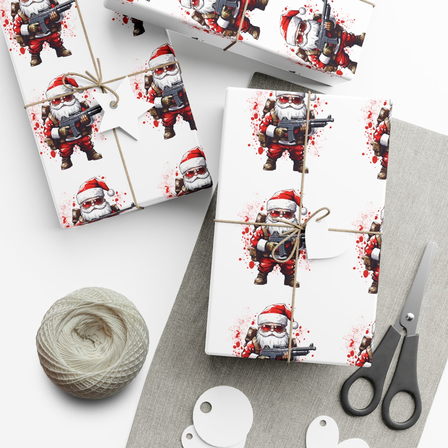 Tactical Santa Gift Wrap